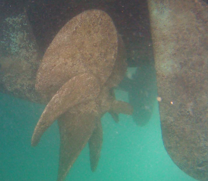 Inspection coque bateau par drone sous-marin