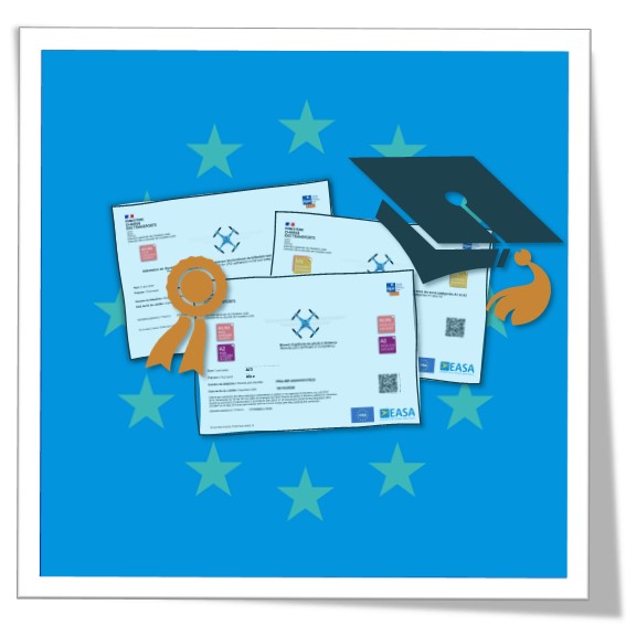Les diplômes qu'il vous faut pour voler en conformité avec la réglementation européenne dès 2024