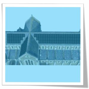 Modélisation 3D d'une église pour l'implantation de panneaux photovoltaïques