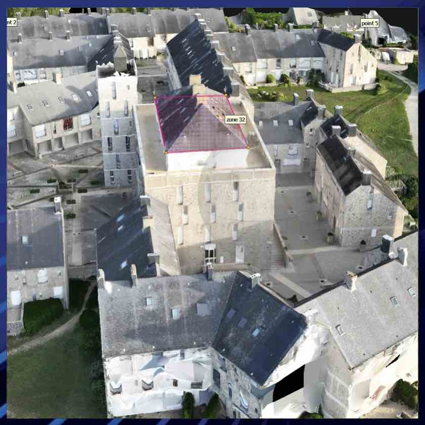 Notre agence AED drone Vannes (Morbihan), inspection 3D et modélisation batimentaire