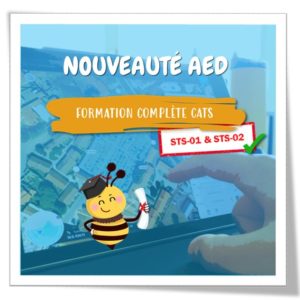 Nouveauté AED : formation à la catégorie spécifique, STS-01, STS-02 et CATS