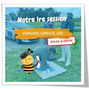Première session de formation au pilotage STS-01/STS-02