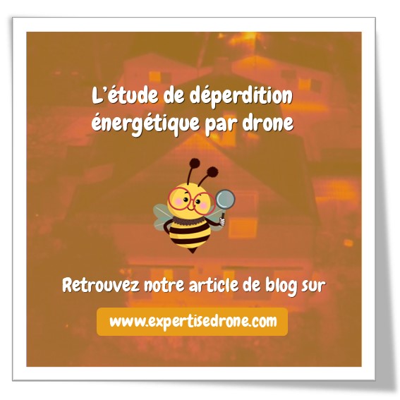 Étude de déperdition énergétique par drone