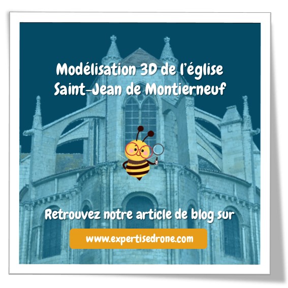 Modélisation 3D de l'église Saint‑Jean de Montierneuf à Poitiers
