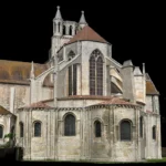 Modélisation 3D de l'église Saint‑Jean de Montierneuf à Poitiers