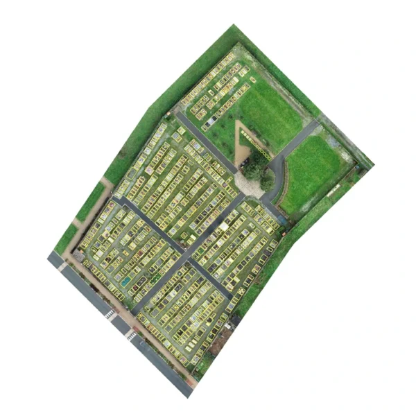 Cartographie de cimetière