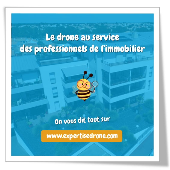 Le drone au service des professionnels de l'immobilier