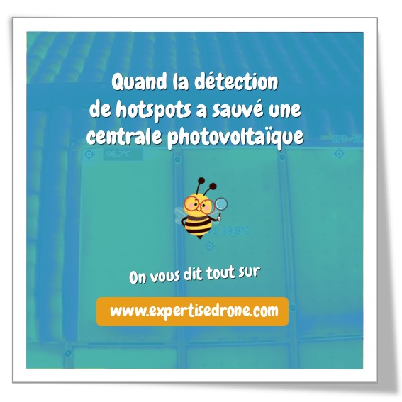 Hotspot sur panneaux photovoltaïques