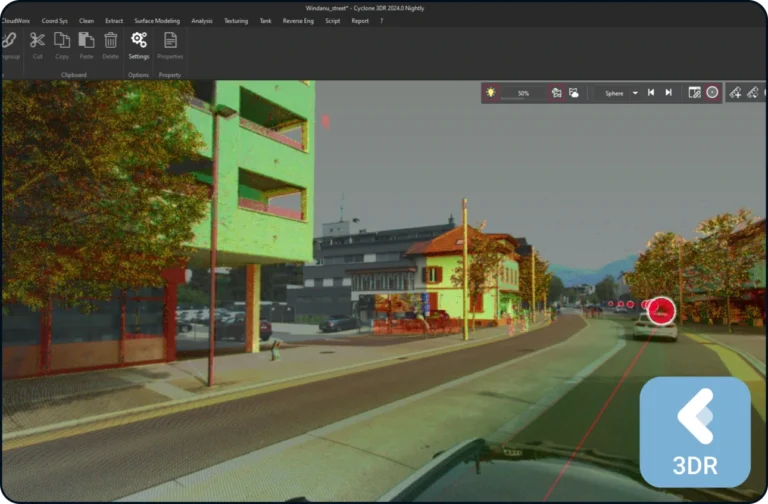 Vente de logiciels professionnels de scanner laser 3D : Leica Cyclone 3DR