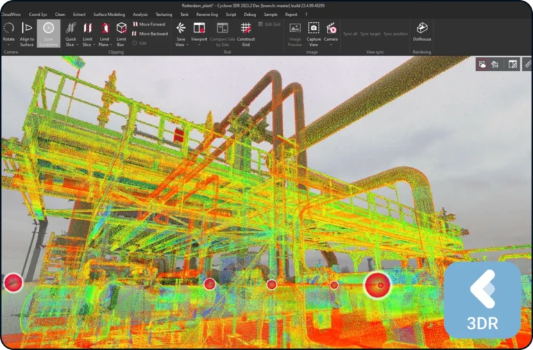 Vente de logiciels professionnels de scanner laser 3D : Leica Cyclone 3DR