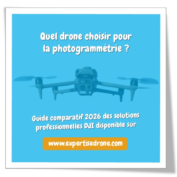 Quel drone choisir pour la photogrammétrie ? (Guide comparatif DJI 2026