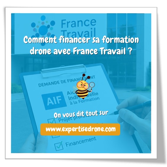 Comment financer une formation drone avec France Travail