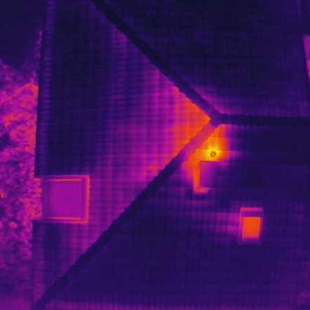 Thermographie : étude de déperdition énergétique par drone