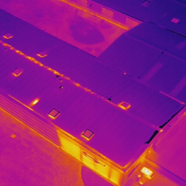 Thermographie : étude de déperdition énergétique par drone