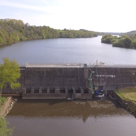 Inspection technique de barrage par drone