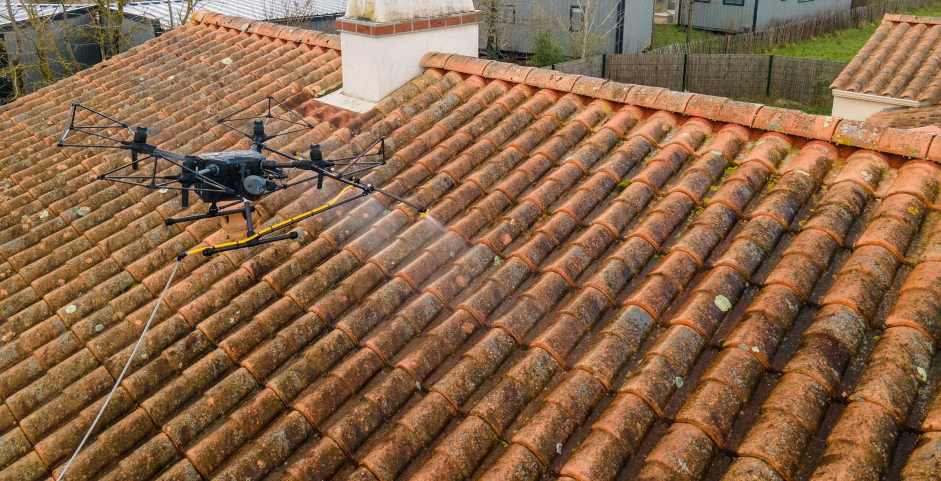 prestations drone toiture et façade